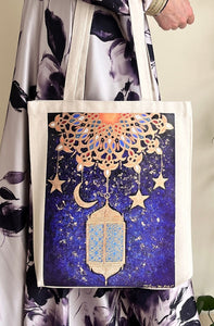 "Ramadan Fanous" tote bag