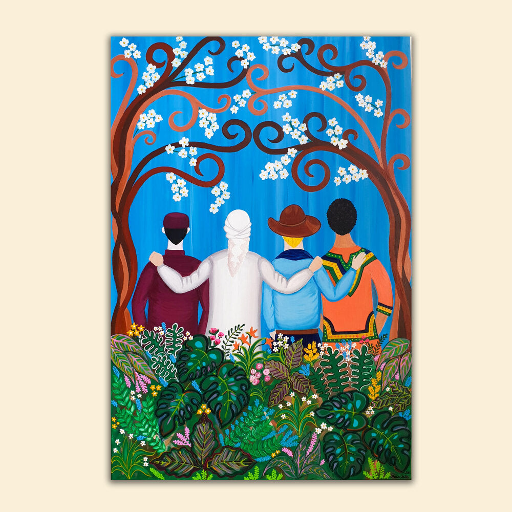Friendship Beyond Color-men – Dots and Curves
